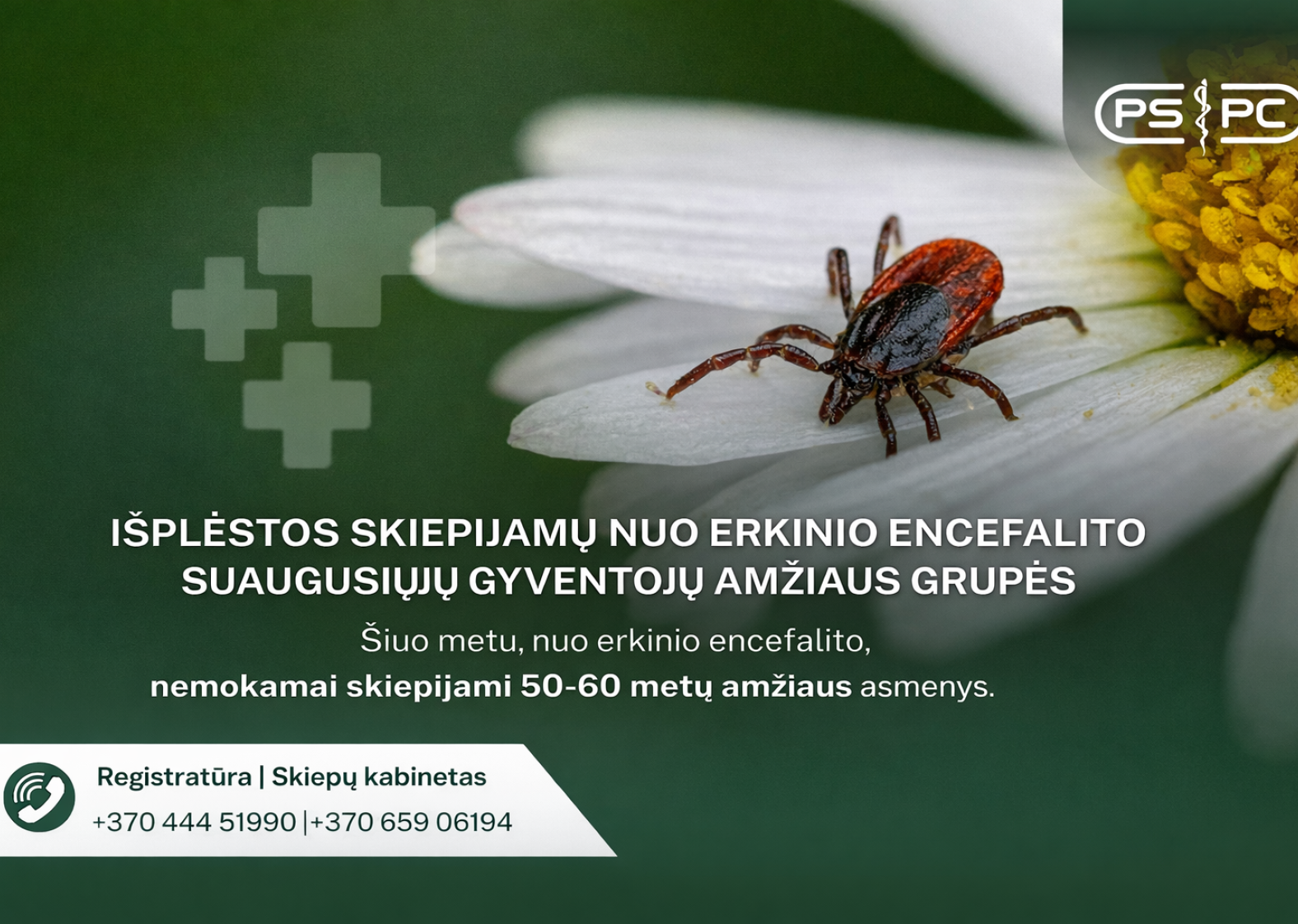 Aktuali informacija pacientams
