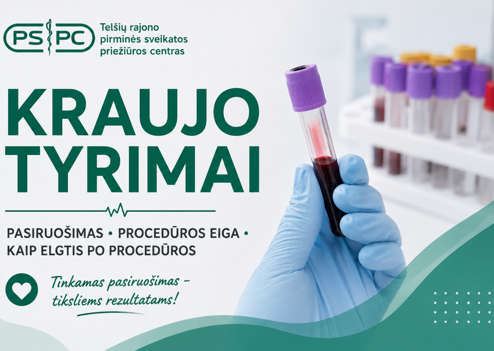 Aktuali informacija pacientams