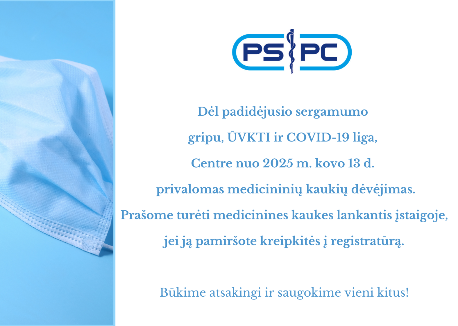 Informuojame , kad