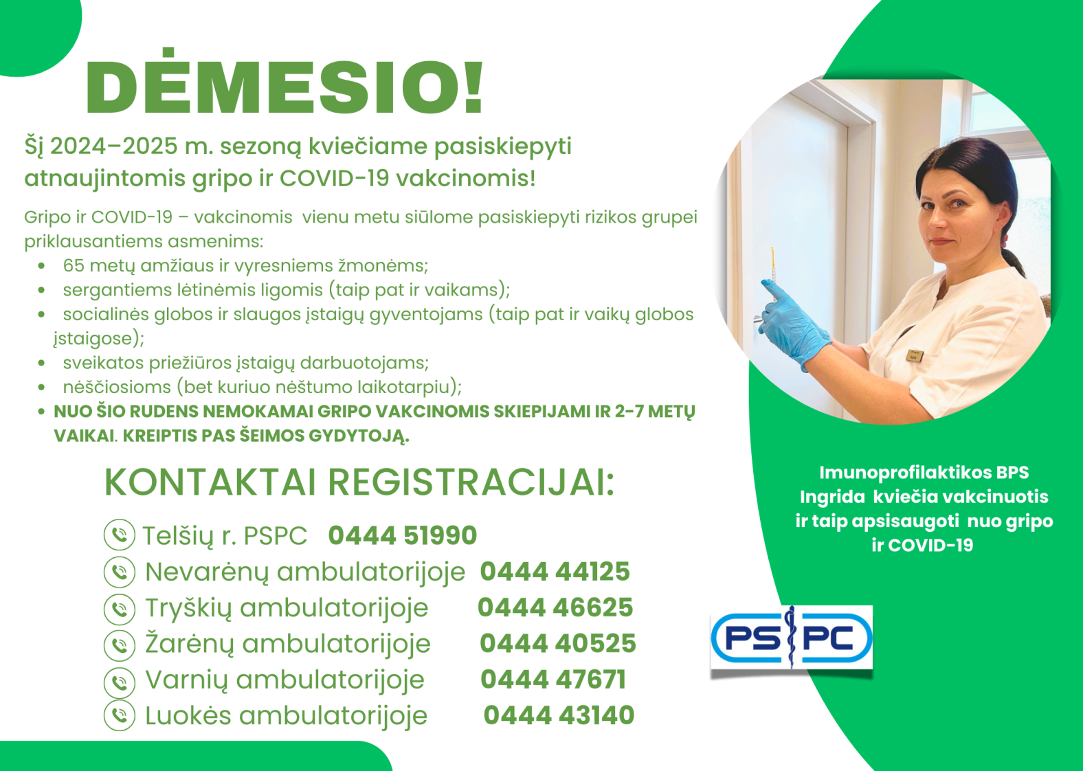 Aktuali informacija!