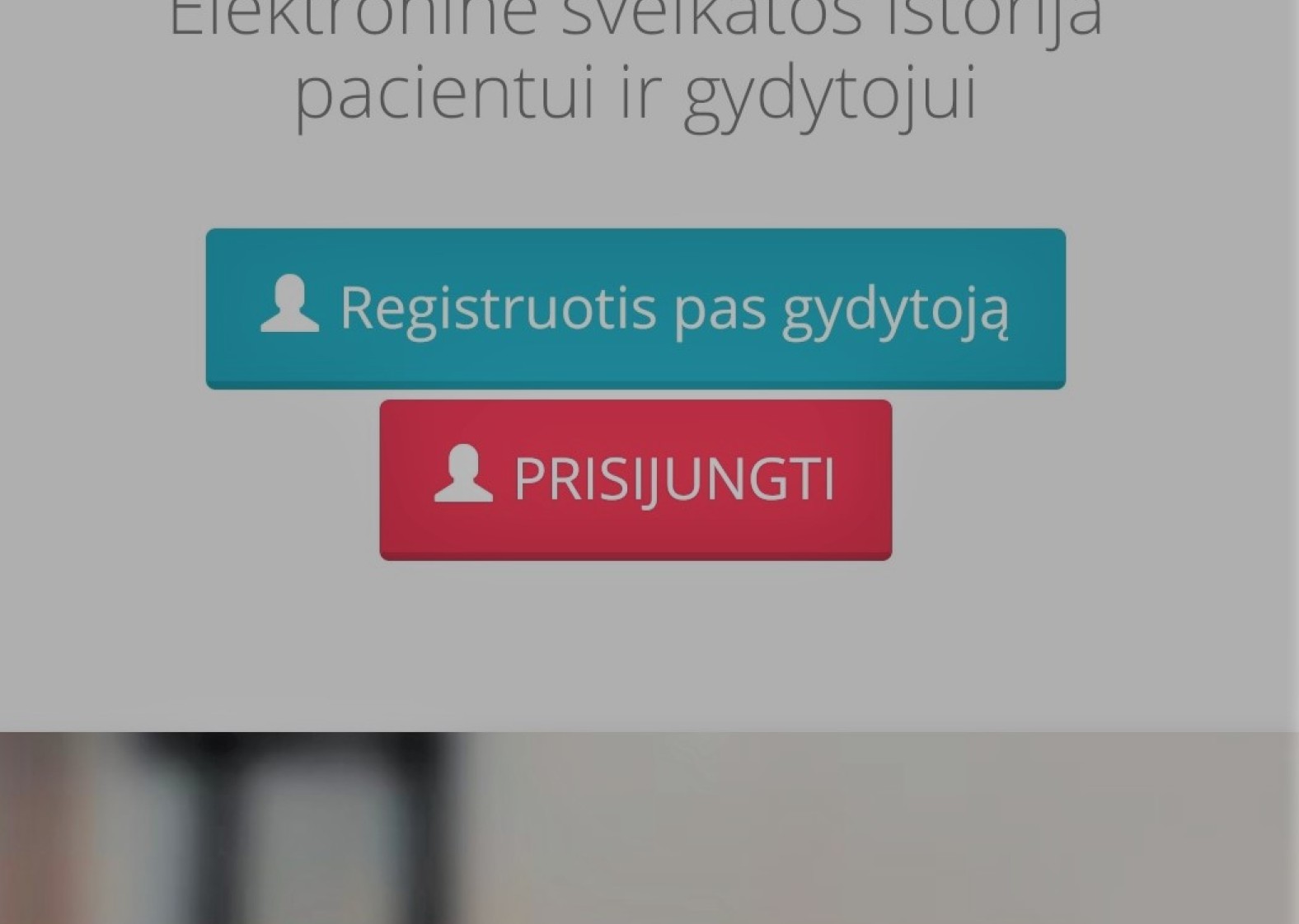 INFORMACIJA PACIENTAMS