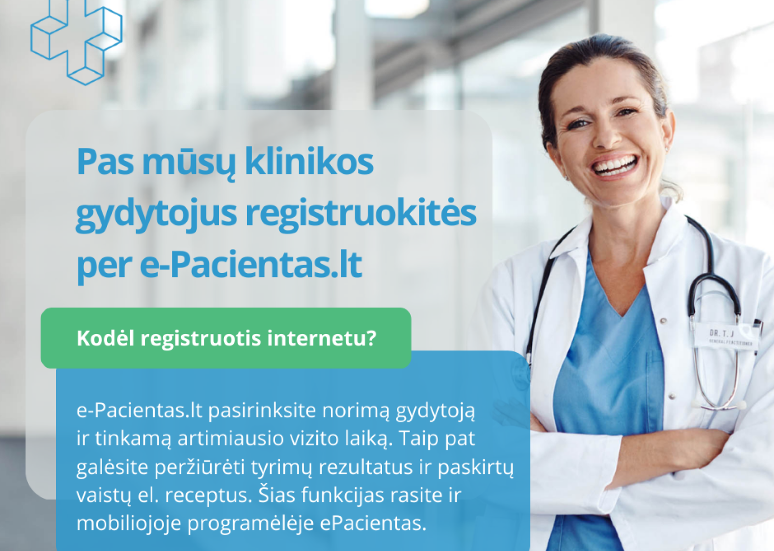 Informacija pacientams
