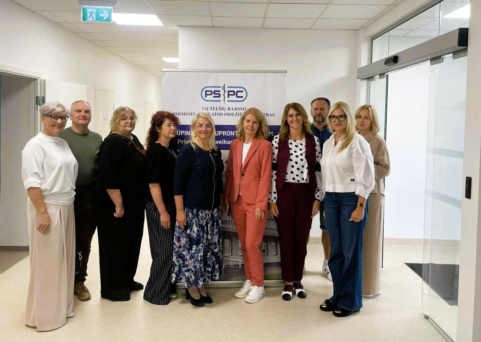 Svečiai iš Kretingos Telšių rajono pirminės sveikatos priežiūros centre
