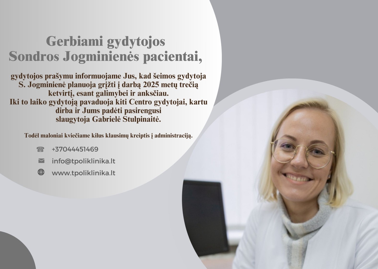 Aktuali informacija!