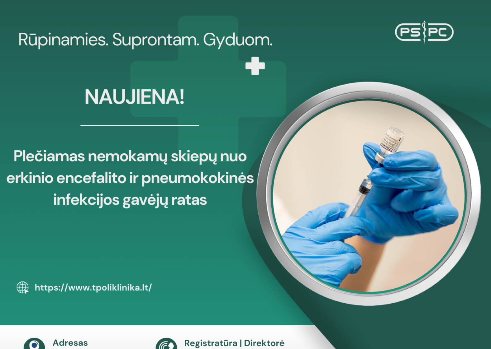 Aktuali informacija pacientams