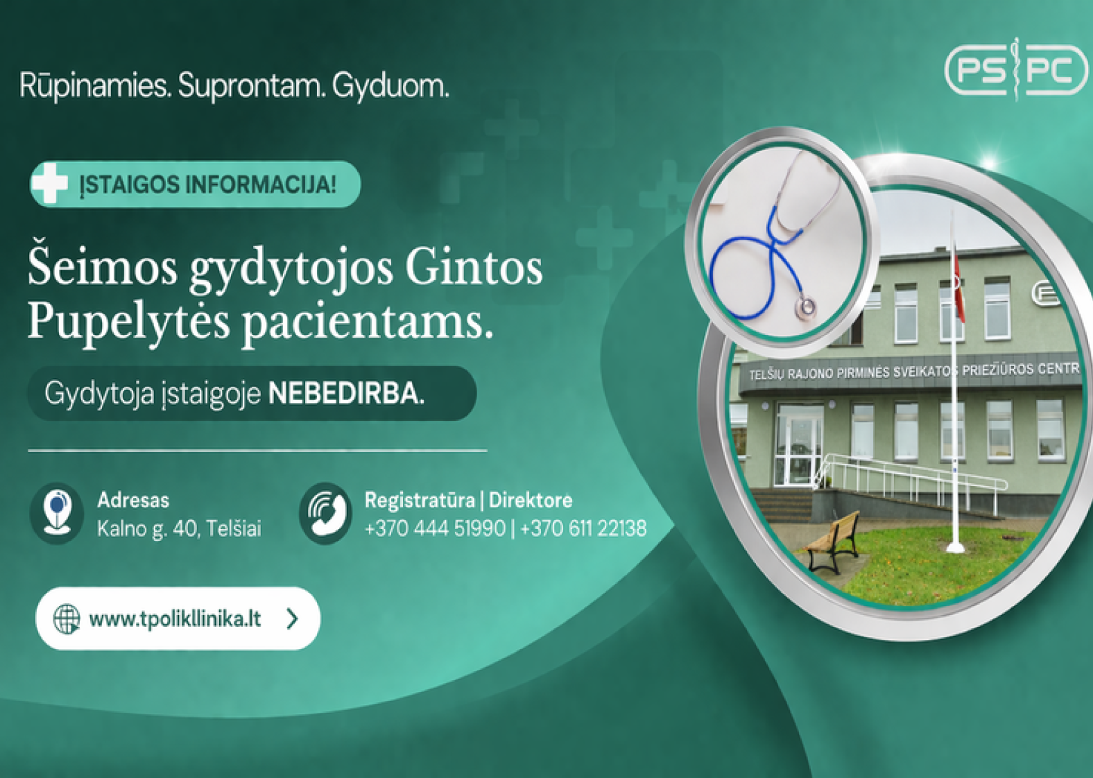 Įstaigos informacija