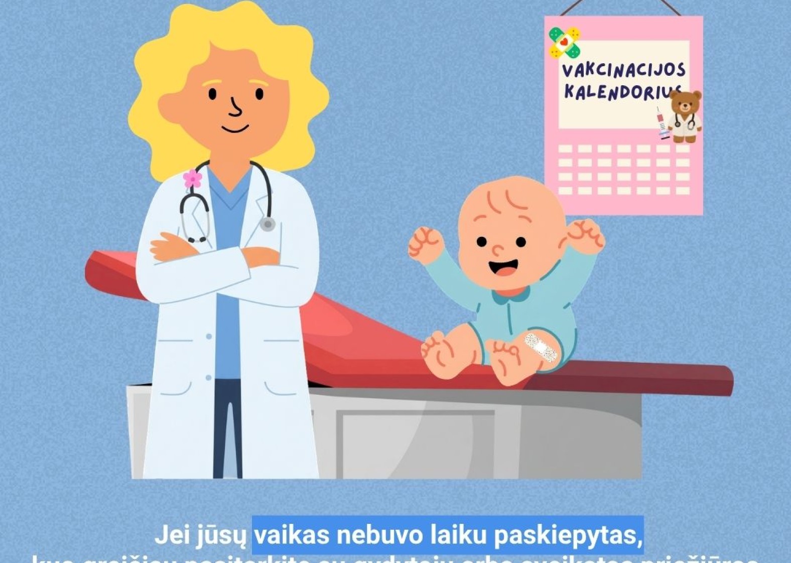 Aktuali informacija pacientams