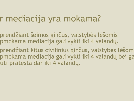 Šeimos mediacija- būdas netapti priešais? Pranešėjas: VšĮ Telšių rajono pirminės sveikatos priežiūros centro direktorė Laima Jurytė Zakarauskienė.-6