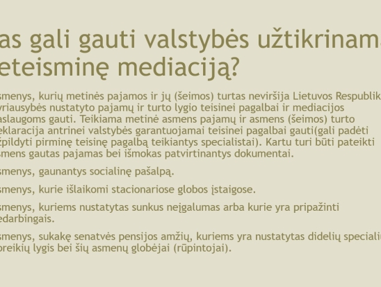 Šeimos mediacija- būdas netapti priešais? Pranešėjas: VšĮ Telšių rajono pirminės sveikatos priežiūros centro direktorė Laima Jurytė Zakarauskienė.-7