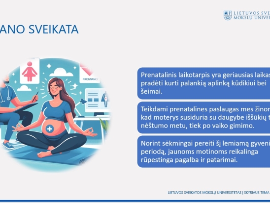 Šeimų lankymo specialisto svarba. Pranešėjas: LSMU doktorantė Milda Naginevičiūtė-9