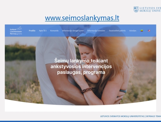 Šeimų lankymo specialisto svarba. Pranešėjas: LSMU doktorantė Milda Naginevičiūtė-17