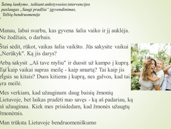 Pagalbos poreikis besilaukiančioms moterims ir pagimdžius. Mito ,,Jau pagimdžiau ne vieną vaiką ir patirties turiu“ pagrįstumas mediko požiūriu. Pranešėjas: Gydytojas akušeris – ginekologas Antanas Gudauskas.-17
