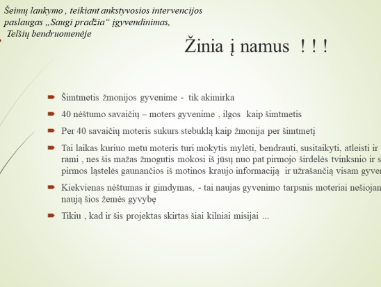 Pagalbos poreikis besilaukiančioms moterims ir pagimdžius. Mito ,,Jau pagimdžiau ne vieną vaiką ir patirties turiu“ pagrįstumas mediko požiūriu. Pranešėjas: Gydytojas akušeris – ginekologas Antanas Gudauskas.-22