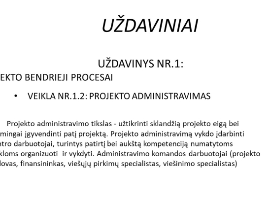 ,,Šeimų lankymo, teikiant ankstyvosios intervencijos paslaugas „Saugi pradžia“ įgyvendinimas Telšių bendruomenėje“ projekto uždaviniai, veiklos, biudžetas. Pranešėjas: VšĮ Telšių rajono pirminės sveikatos priežiūros ekonomistė Vida Višniauskienė.-2
