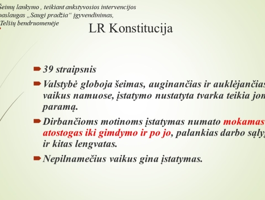 Pagalbos poreikis besilaukiančioms moterims ir pagimdžius. Mito ,,Jau pagimdžiau ne vieną vaiką ir patirties turiu“ pagrįstumas mediko požiūriu. Pranešėjas: Gydytojas akušeris – ginekologas Antanas Gudauskas.-5