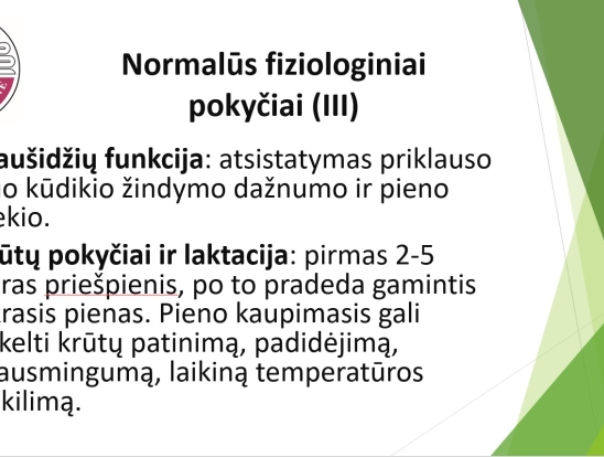 Pogimdyvinis laikotarpis. Fizinė mamos būklė, kas yra norma, o kas ne. Pranešėjas: Telšių regioninės ligoninės Akušerijos - ginekologijos skyriaus vedėjas gydytojas akušeris ginekologas Tomas Lūža -4