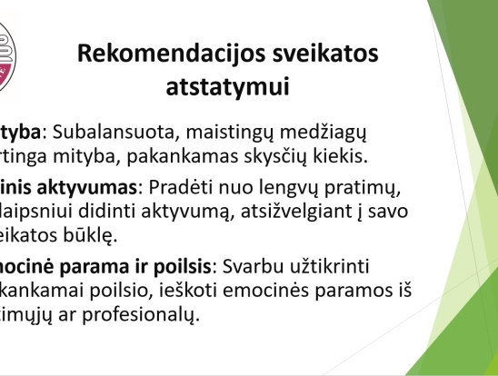 Pogimdyvinis laikotarpis. Fizinė mamos būklė, kas yra norma, o kas ne. Pranešėjas: Telšių regioninės ligoninės Akušerijos - ginekologijos skyriaus vedėjas gydytojas akušeris ginekologas Tomas Lūža -8